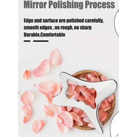 Guasha (Muscle/Body)-(Scraping Tool)-(Silver)-(New)-$30.00 - Picture 3 of 6